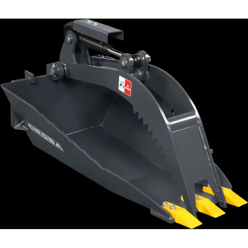 MechMaxx SGB36 Skid Steer Grapple Bucket 36" Max Opening Mini Stump Grapple Bucket New