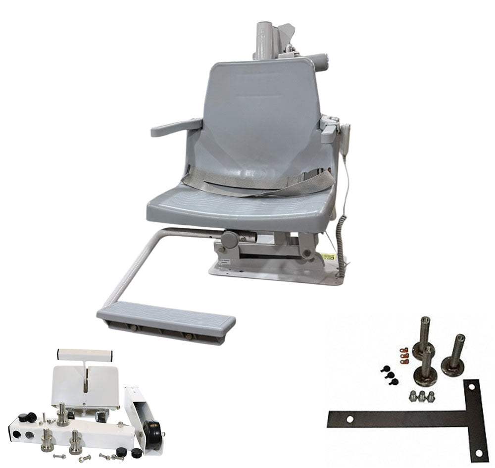 Commercial C-450 Portable Pool Lift With Retrofit Anchor - 375Pound Capacity