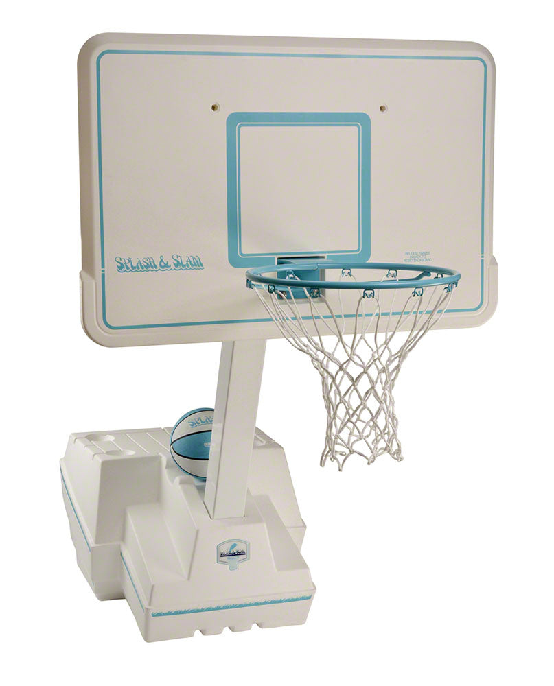 Splash and Slam Stainless Steel Pool Basketball Game