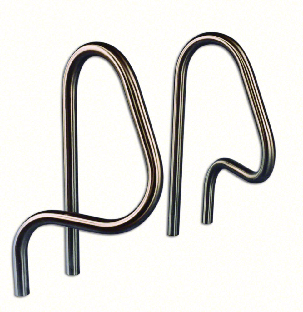 Pretzel Bend 17 Inch Pool Grab Rails - 1.90 x .065 Inches - Pair