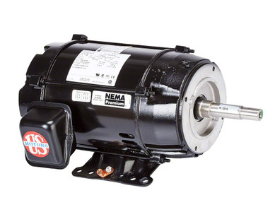 Pentair 7-1/2 HP Pump Motor 213JMZ, 1-Phase 230 Volts 60 Hz, Premium Efficiency, 357066S