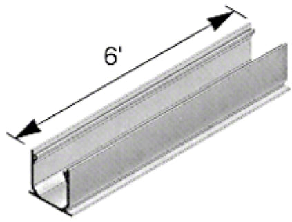 Mini Channel Drain 2-3/4 Inch - 6 Foot - Gray
