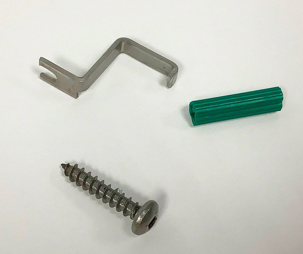 SuperGrip Parallel Grating Straight Fastening Set - 50 Sets Per Bag