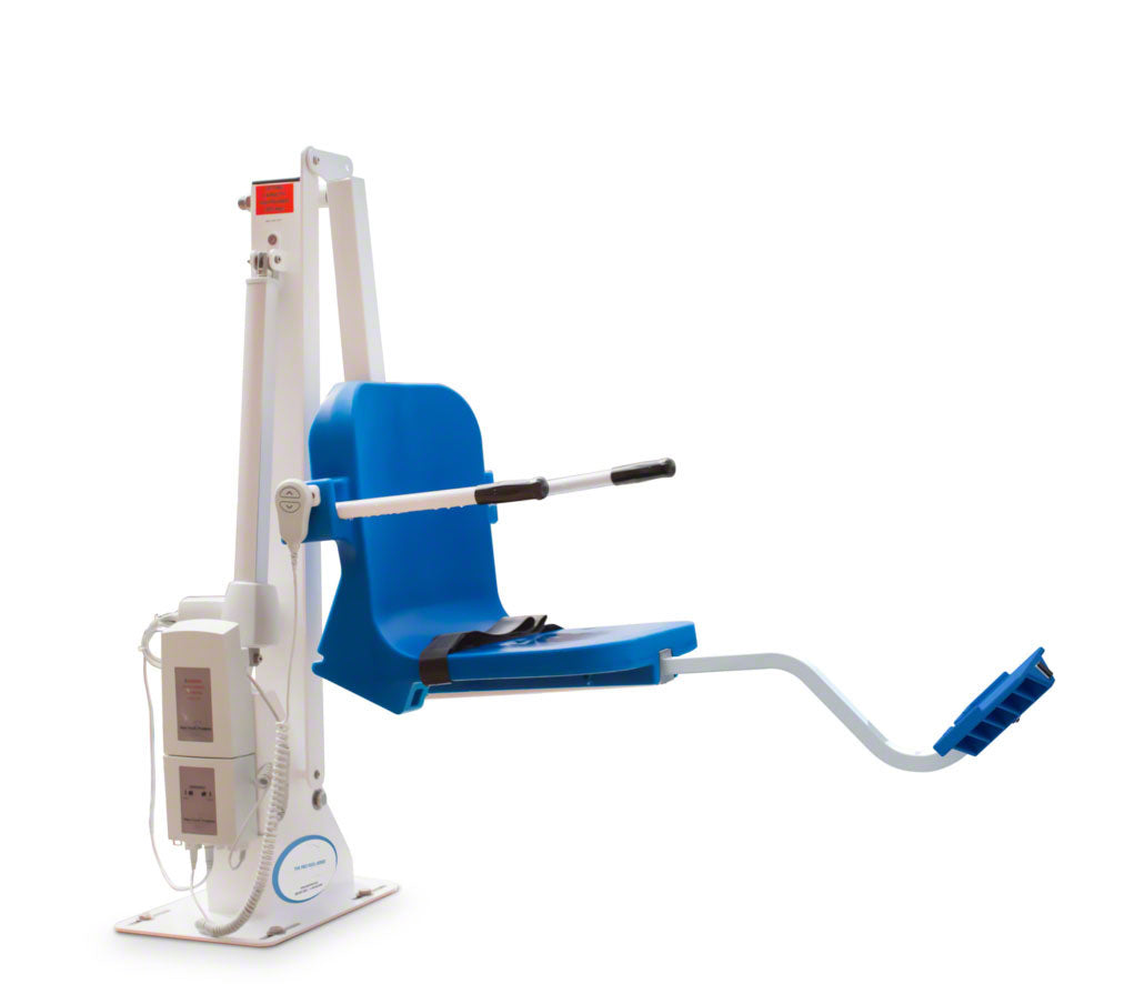 AquaTram LT-2 Pool Lift With Lag Bolt Anchor - 300 Pound Capacity