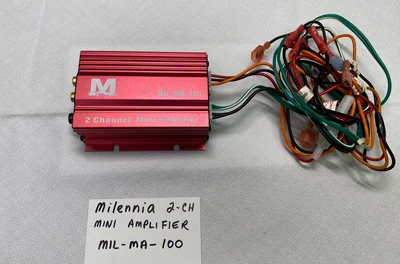 Milennia 2 Channel Mini Amplifier MIL-MA-100