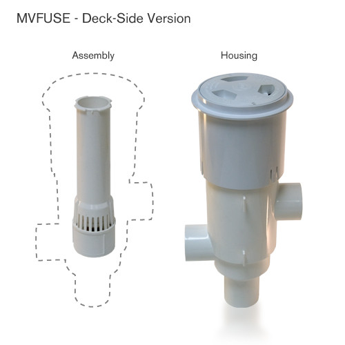 MVFuse In-Deck Complete Unit for Paver Decks