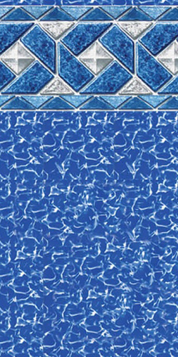 Swimline 15' Round Mystri Outlook 52" Unibead 25GA Liner