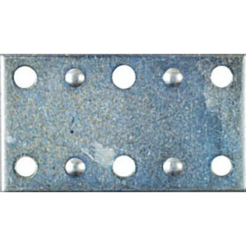 National Mfg N220-103 Zinc Mending Plate 2.5x1.375 in 4 Pack