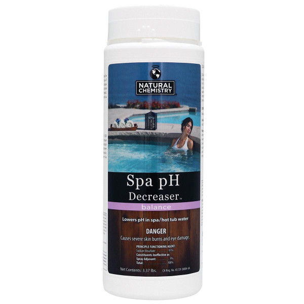 Natural Chemistry Spa Ph Down 3 Pound Bottle