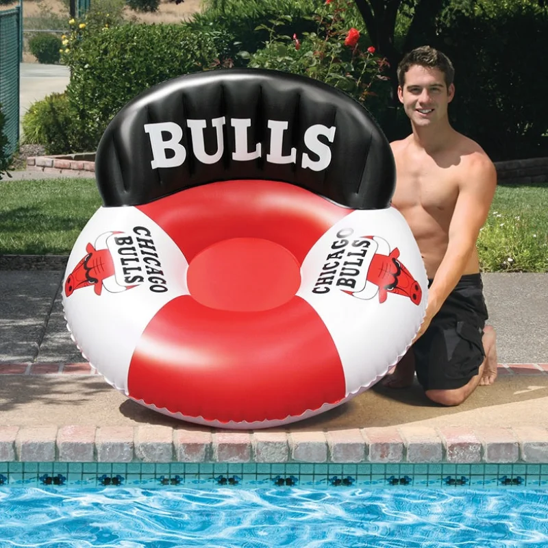 NBA Chicago Bulls Luxury Drifter Pool Lounge from Poolmaster