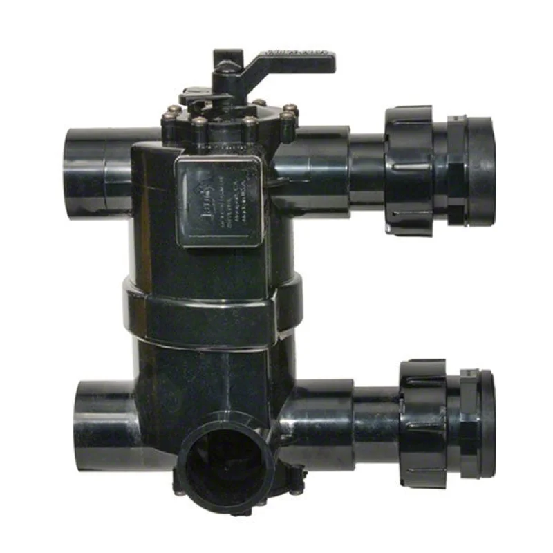 NeverLube 2-in-1 Backwash Valve Side Mount With Jandy Unions 125 GPM