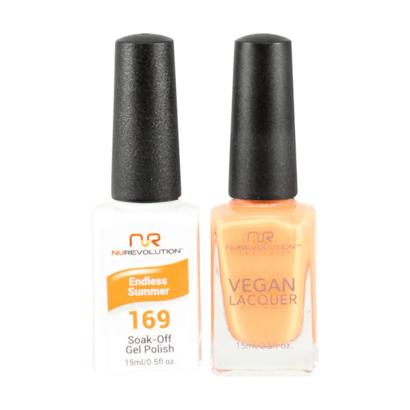 NR Elite Duo - #MGP169 Endless Summer by NuRevolution / Gel Polish 15 mL. + Lacquer 15 mL.