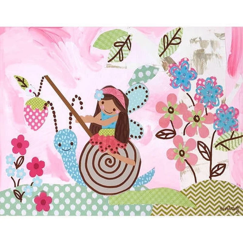 Oopsy Daisy's Birch Tree Fairy-tale Canvas Wall Art