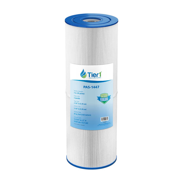 Tier1 Pool Filter for Pentair Rainbow 50 -Washable Trilobal Dirt-Lock Pleats