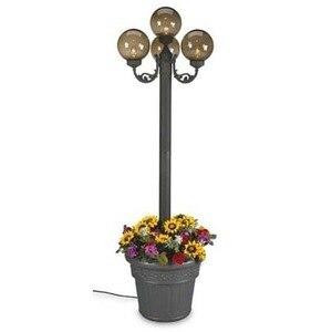 Bronze Four Globe Planter Lamp