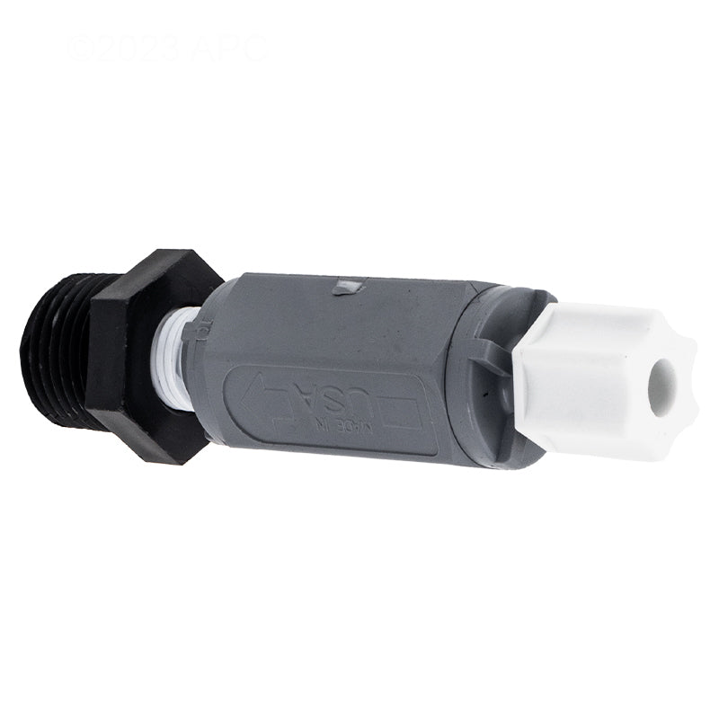Pentair 522513Z iChem IntelliPH Injection Check Valve 1/4 x 1/2