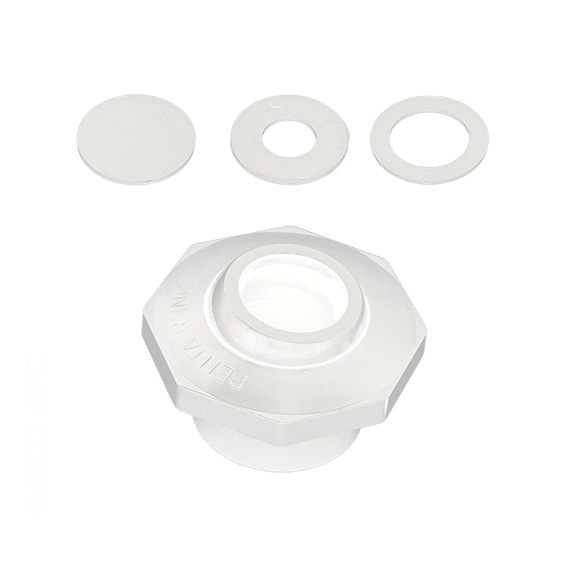 Pentair 542002 Economy Insider 1-1/2-in Slip Inlet Fitting White