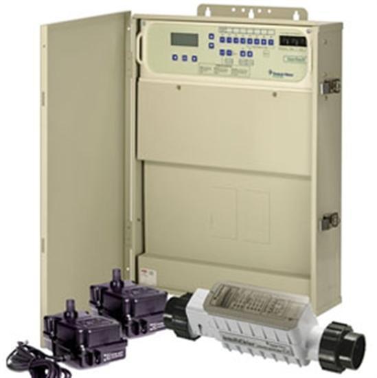 Pentair EasyTouch Pool and Spa Automation w- Salt Water Chlorinator 4PSC-IC20- 20,000 Gallons w- 2 Actuators