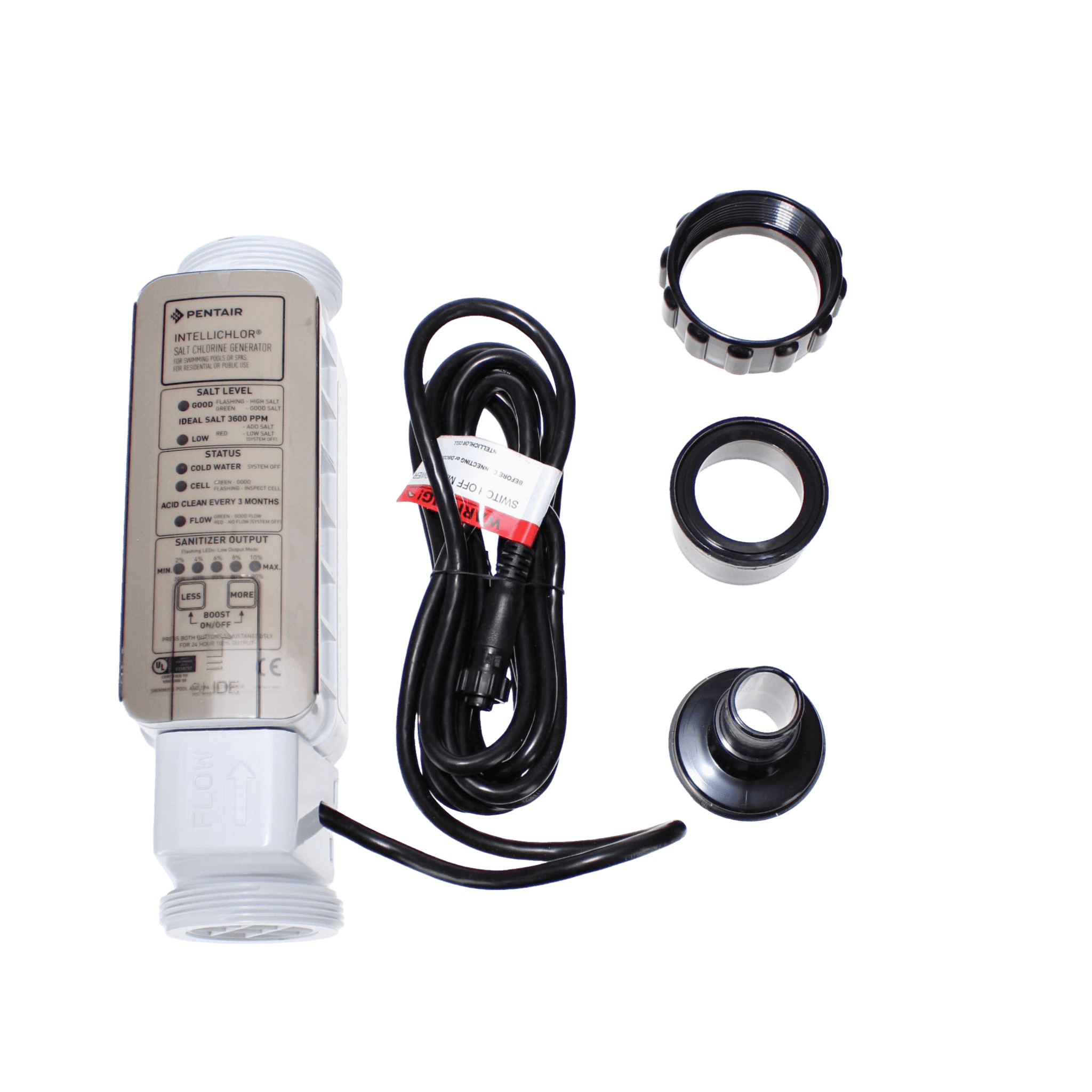 Pentair IntelliChlor IC15 Cell w/ External Power Supply, US Version | EC-520888