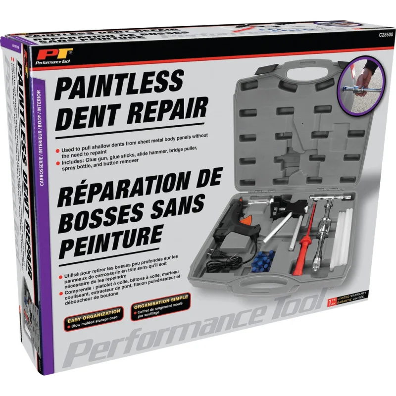 Performance Tool Paintless Dent Repair Kit