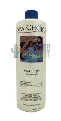 pH Reduce Liquid Spa Choice 1QT 47234001 PH Down