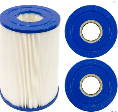 Pleatco PRB25SF-JH-PAIR FIlter Pair 6 5/8L x 5W x 2 1/8 Center Hole