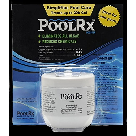 PoolRx 102001 Mineral Booster for Pools 7.5K-20K GallonsPoolRx 102001 Mineral Booster for Pools 7.5K-20K Gallons