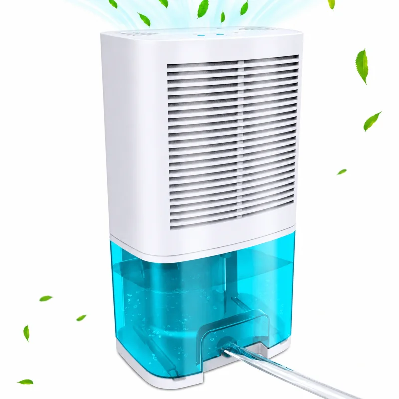Portable Dehumidifier | Efficient Moisture Remover with Quiet Operation | Ideal for Home, RV, and Bathrooms