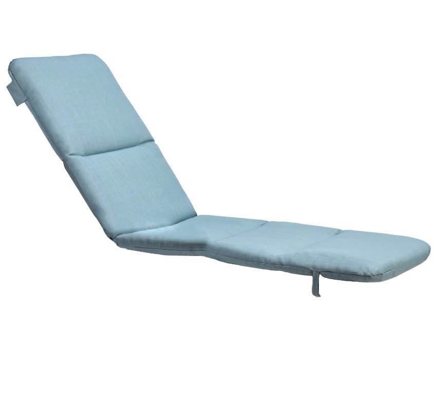 Cushion with Hood for Bahia Chaise, Powder Blue