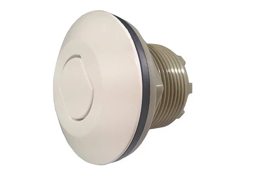 Pres Air Trol Air Button Flat, White | B225WF