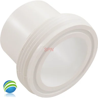PVC Heater Union Tailpiece – 2″ MBT x 2″ Spg
