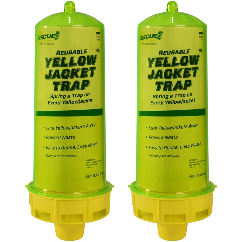 RESCUE! Reusable Yellowjacket TrapIncludes Attractant - 2 Traps