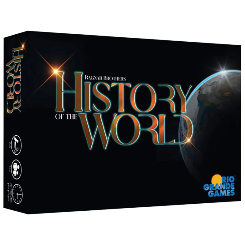 Rio Grande Games: History of the World - Economic Board Game, Ages 14+, 2-6 Players