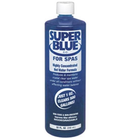 Robarb Super Blue Water Clarifier for Pools 8 oz - 24 Bottles