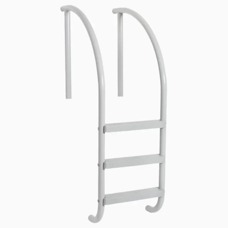 Saftron Triton Series Ladder 3-Step Gray Inground Pool Ladder | PTL-224-3S-G