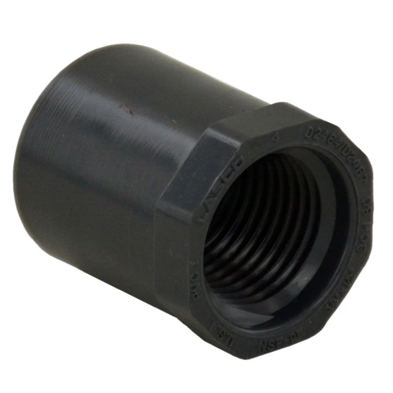 Schedule 80 PVC Bushing 3/4" SLIP x 1/2" FIP