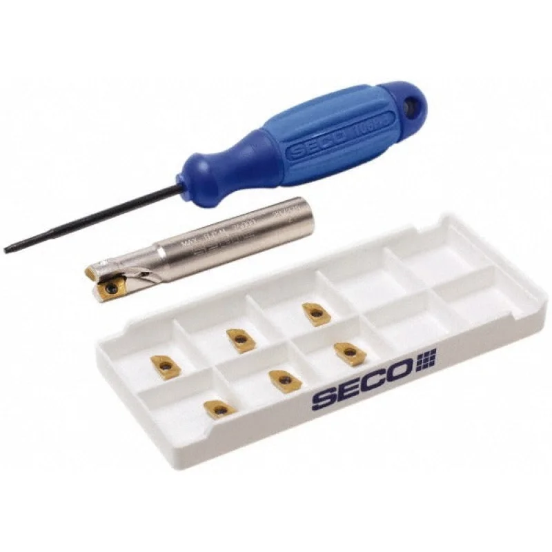 Seco 02504119 Indexable Square-shoulder End Mill 1/2 in