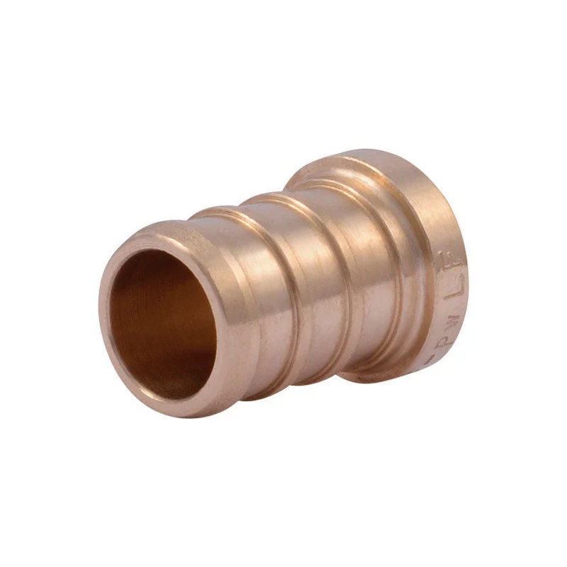SharkBite 1/2 in. Barb X 1/2 in. D Barb Brass Plug
