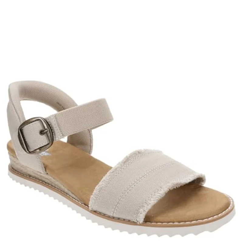 Skechers Women's Slip-ins: BOBS Desert Kiss - Frayed Fun (Taupe) Size 10