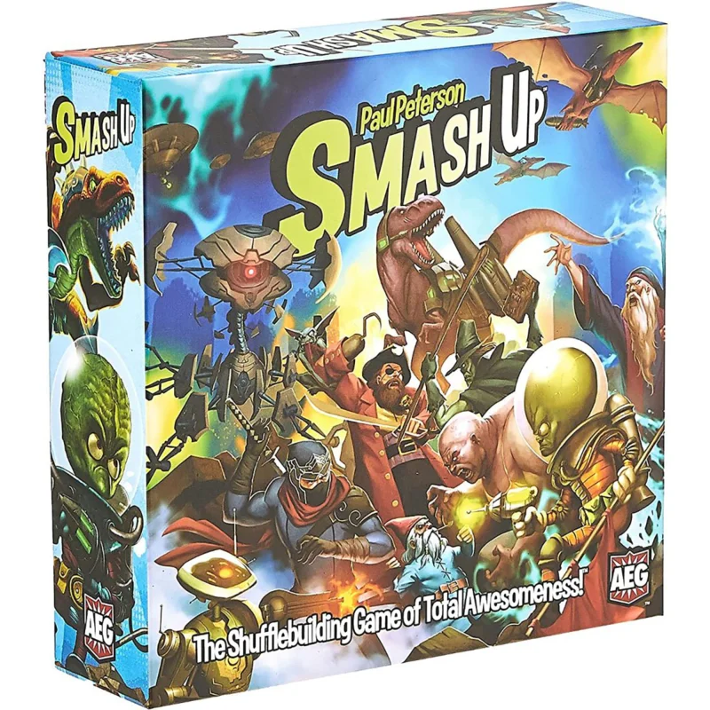 Smash Up Base Game - Ultimate Shufflebuilding Card Game by Paul Peterson