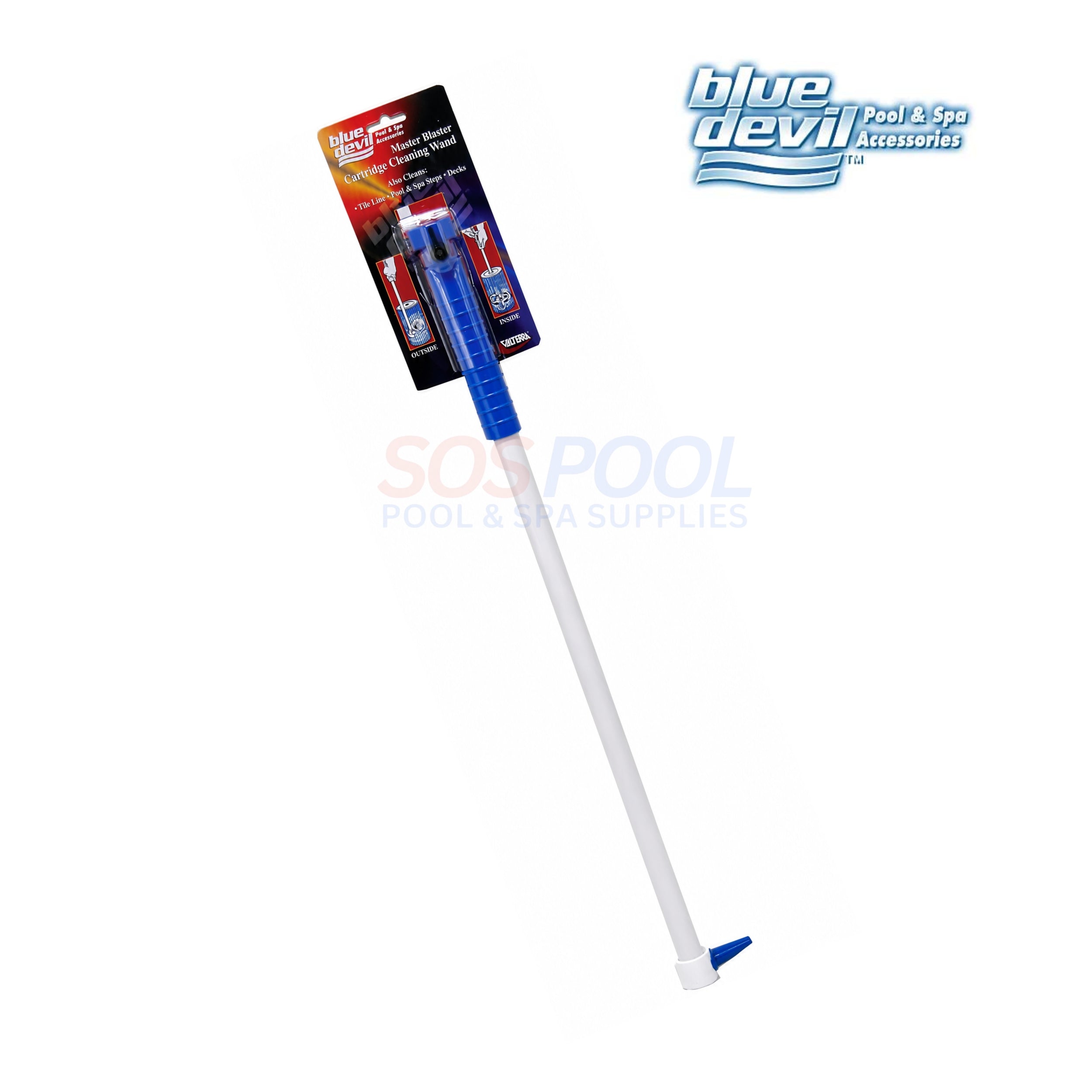 Blue Devil Master Blaster Filter Cleaning Wand for Cartridge & DE | B8400C