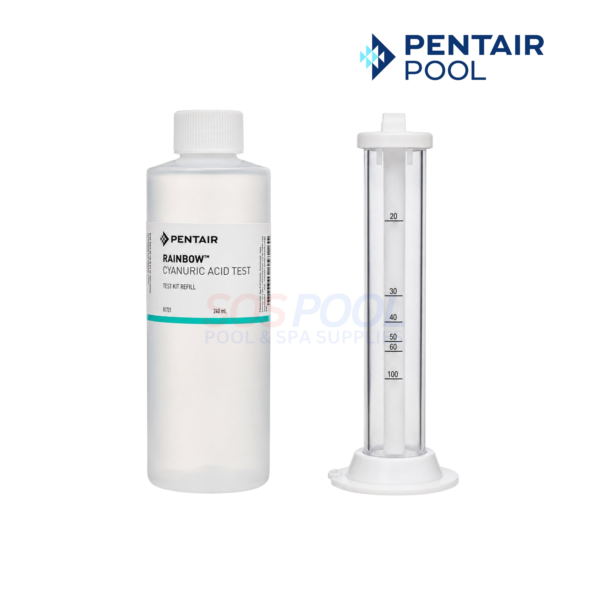 EXC Pentair Cyanuric Acid Test Kit | R151226
