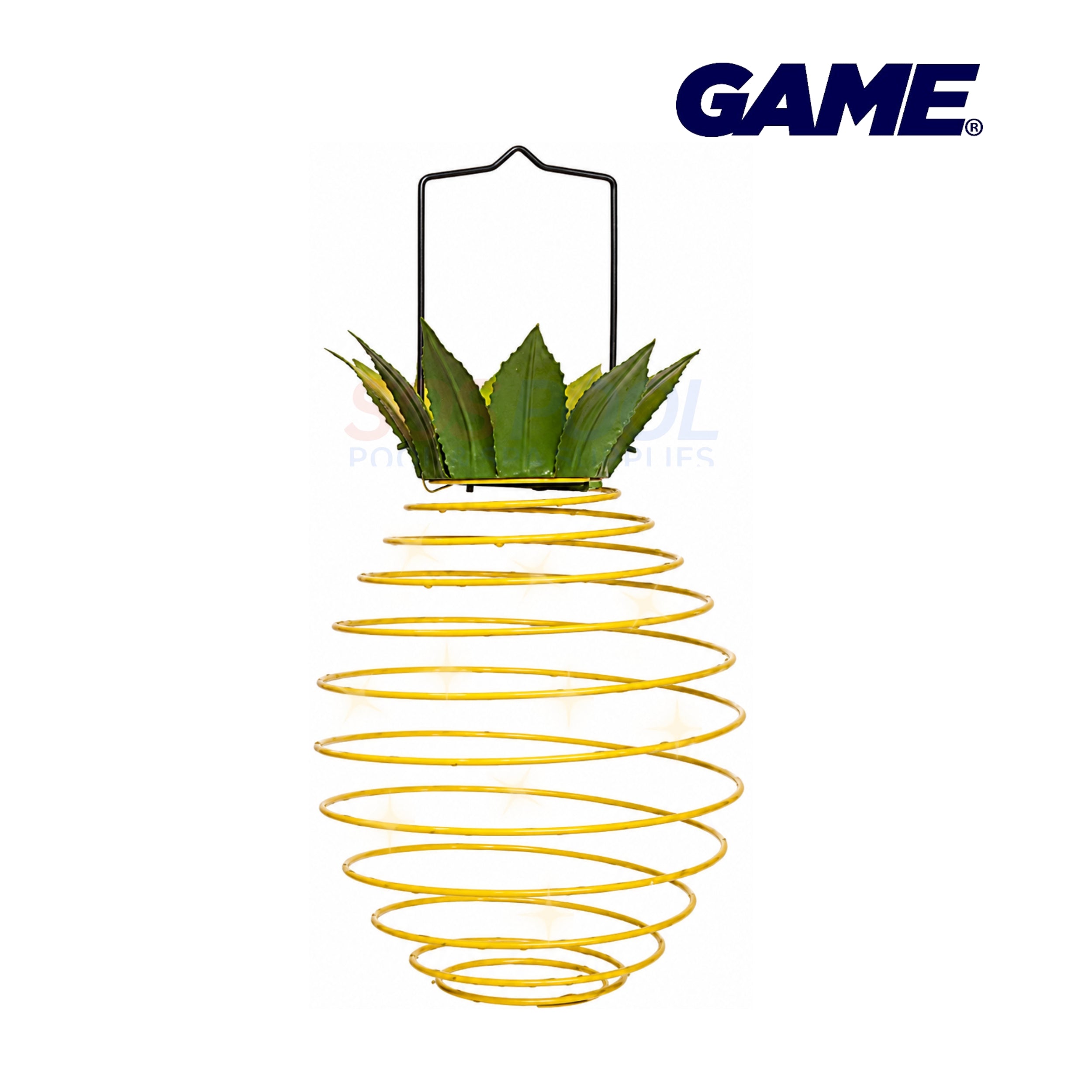 GAME Pineapple Solar LED Lantern - Floating Pool Light | 32027