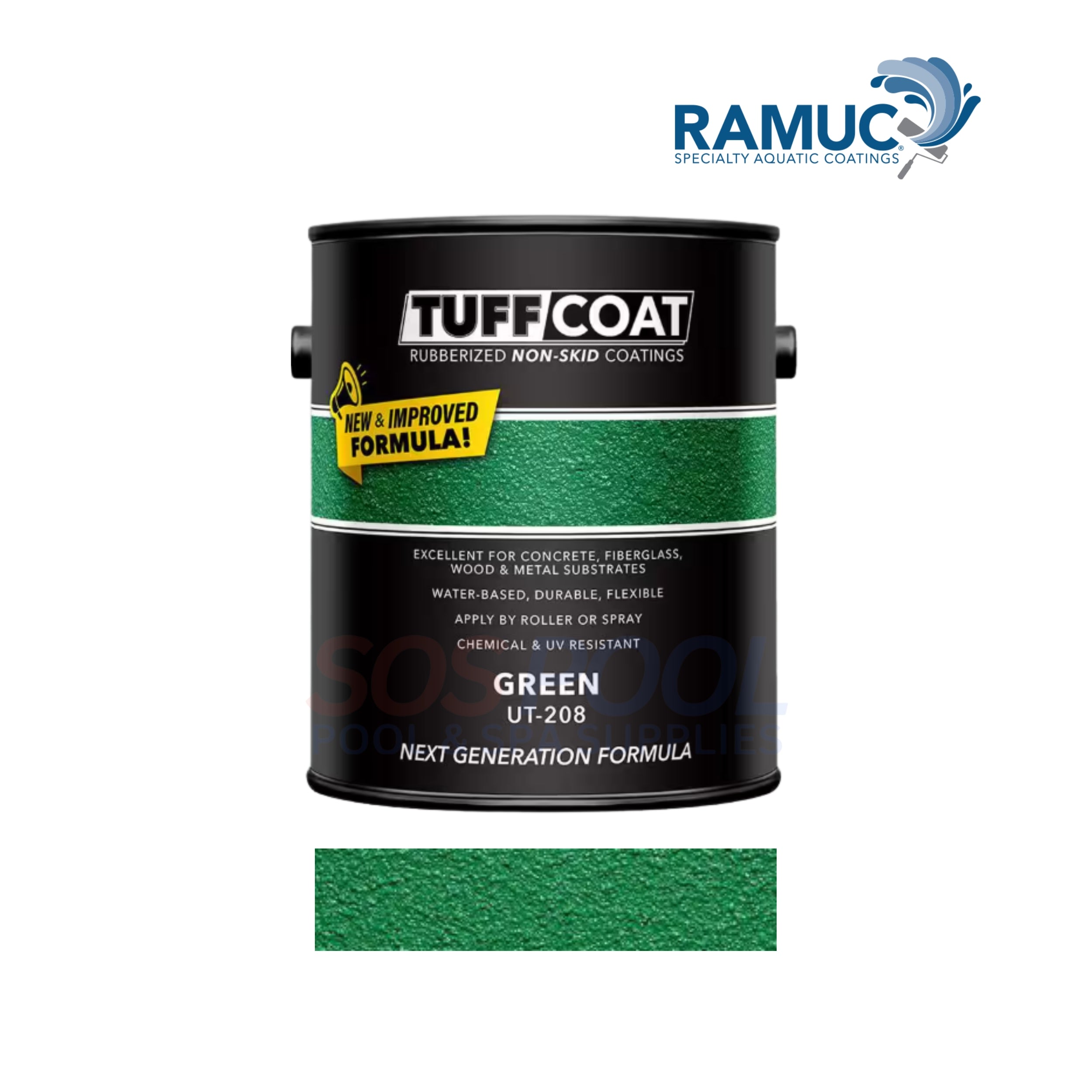 Ramuc Submersible UT-208 Green Non-Stick Coating | 20806