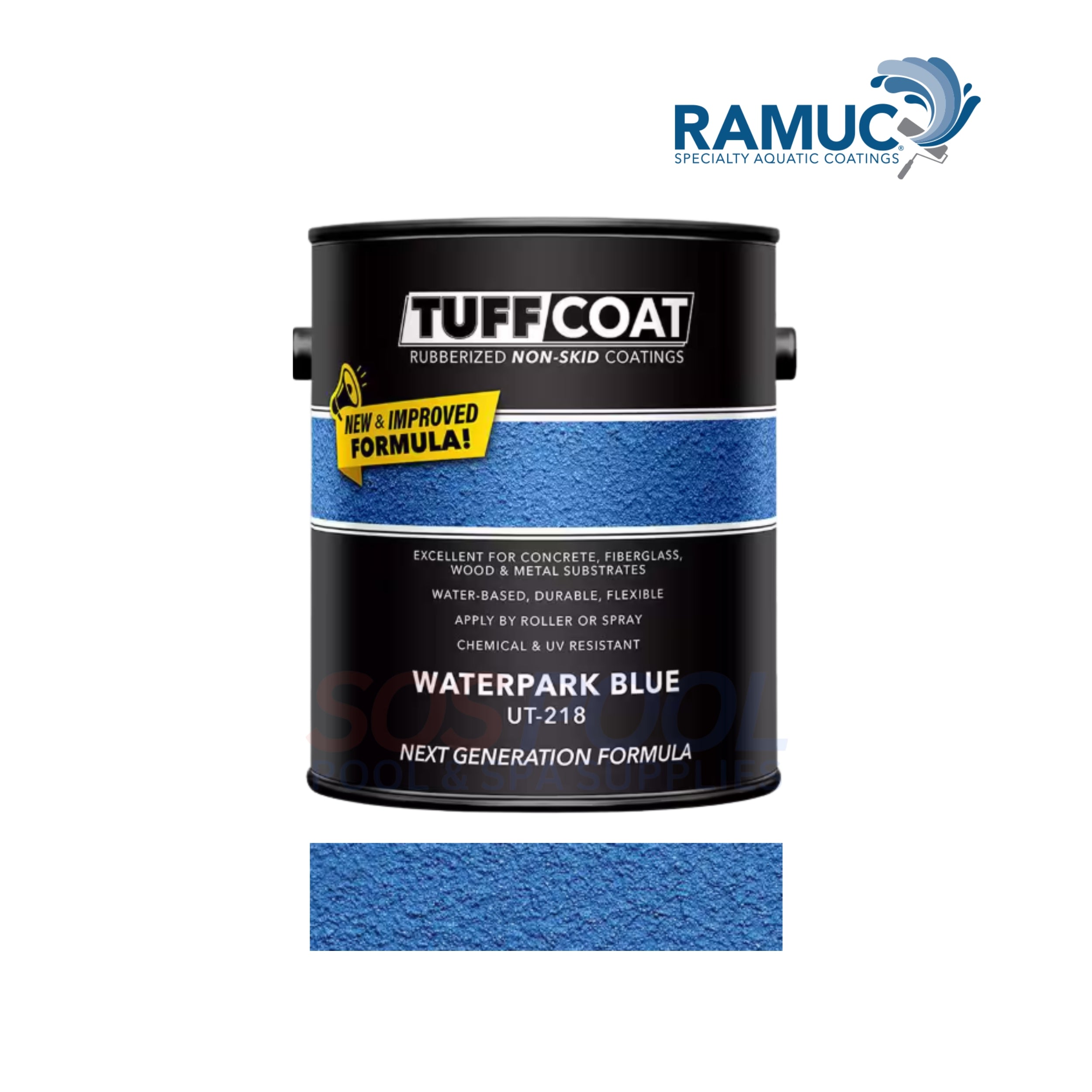 Ramuc Submersible UT-218 Waterpark Blue Non-Stick Coating | 21806