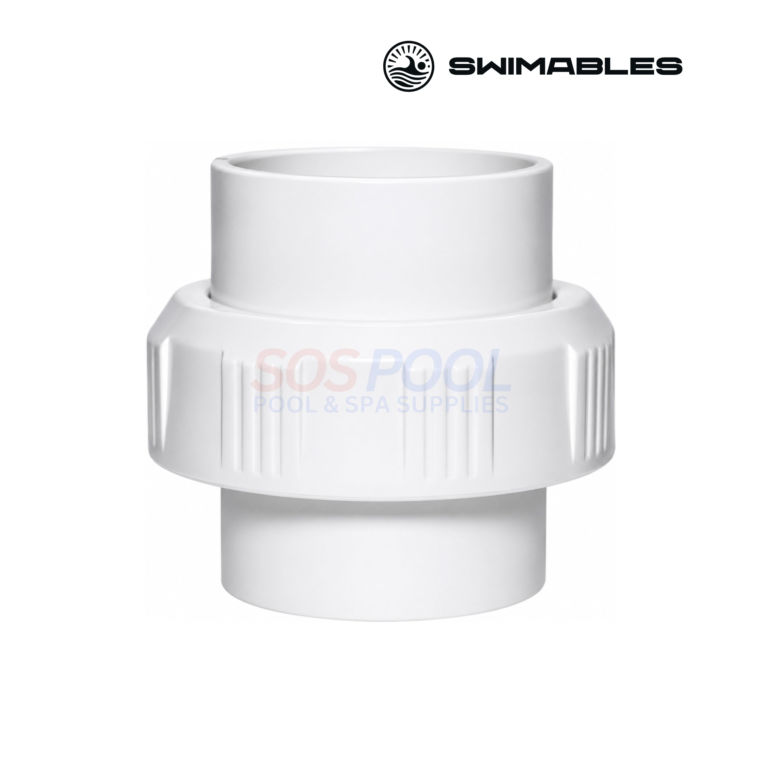 Swimables 1.5" Slip x Slip PVC Union | SW-30-015