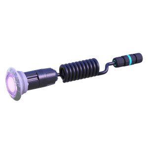 Spa Electrics Multi Plus RETRO T1 Universal Retro-Fit Light for 1.5" Threaded Fittings White Rim, T1 L12 R1 WMP