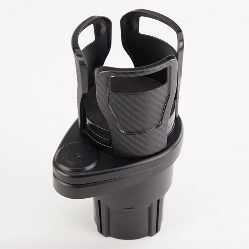 Space Saver | 2-in-1 Car Cup Holder with Adjustable Base | Rotating Design for Easy Access