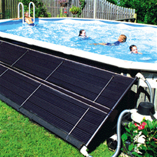 Smart Pool Sun Heater Solar Heating System for Above Ground Pools 2 x 20 Panel up to 18' Round - SPSH0018