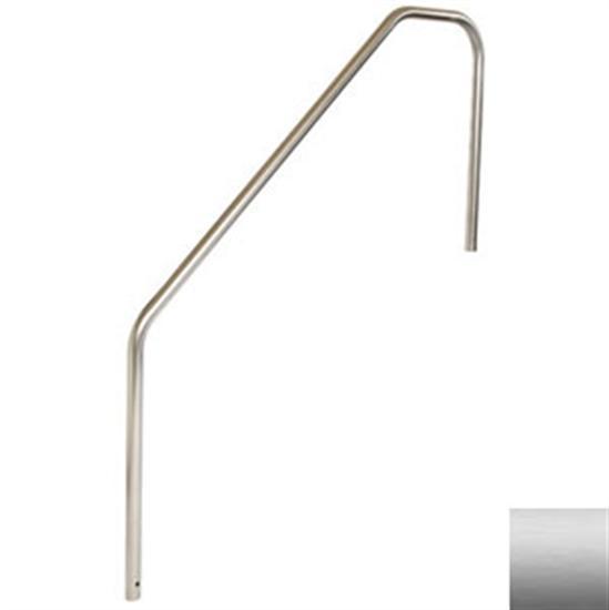 SR Smith 3 Bend 6' High Standard Length Stainless Steel Hand Rail